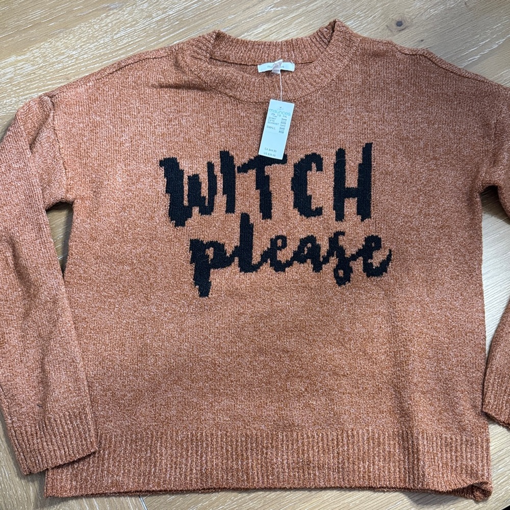Maurices Witch Please sweater
